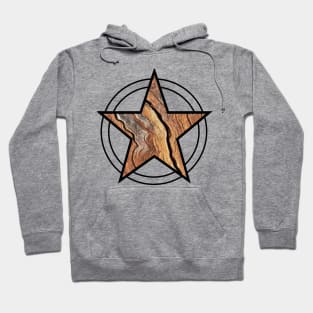 Wooden Pentacle Hoodie